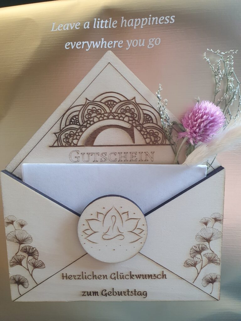 Gutscheinhalter Ginkgo